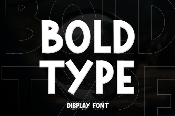 Bold Type: A Playful Display Font for Cheerful Designs