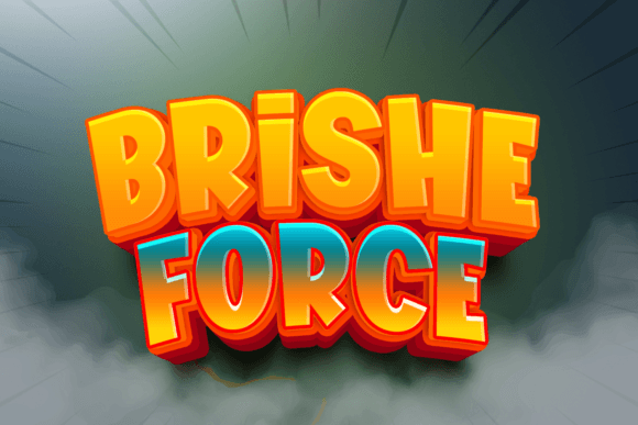 Brishe Force: A Dynamic Comic Display Typeface