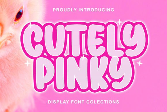 Cutely Pinky: A Bold Display Font for Editorial Impact