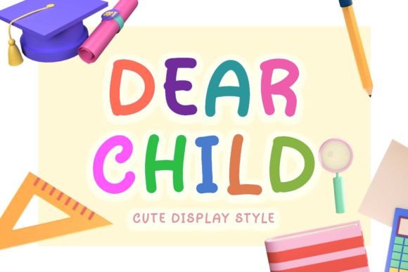 Dear Child Font for Playful Web Design