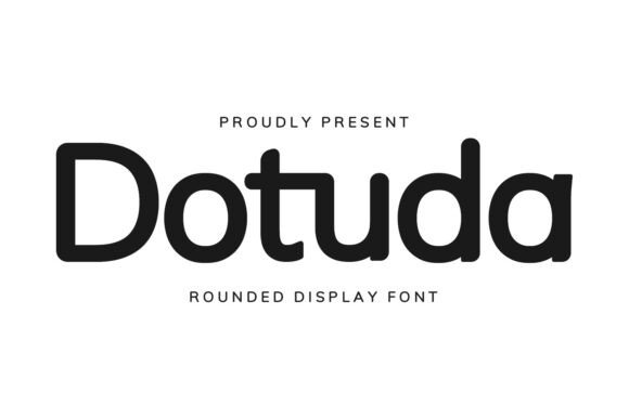 Dotuda: A Vintage Sans Serif Typeface for Web Design