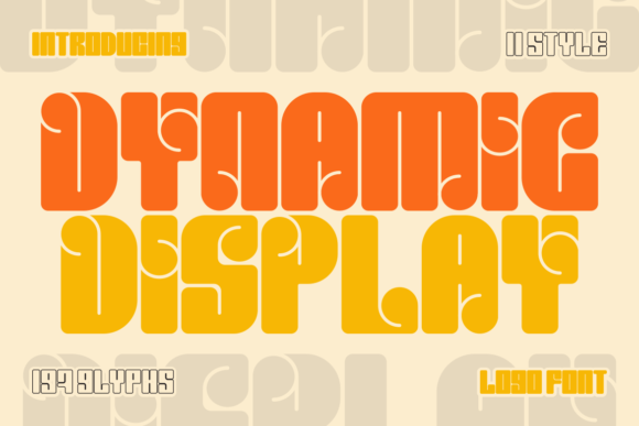 Dynamic Display: A Bold Typeface for Makers