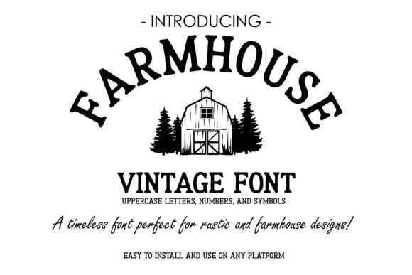 Farmhouse Vintage Typeface Review