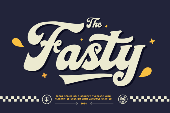 Fasty: A Script Typeface for Editorial Charm