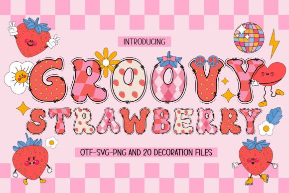 Groovy Strawberry Font for Modern Web Design