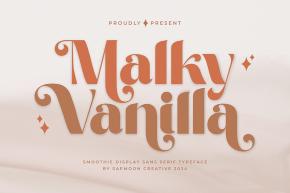 Malky Vanilla Typeface for Bold Campaign Headlines