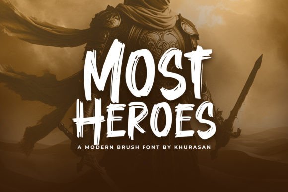 Most Heroes Font for Modern Web Design