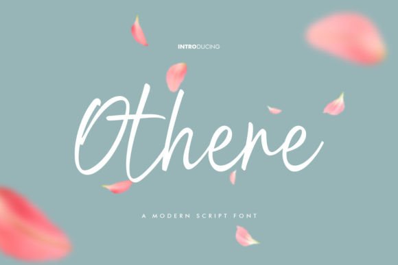 Othere: A Modern Script Font for Elegant Branding