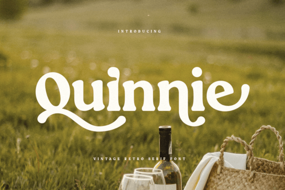 Quinnie: The Retro Serif Font for Bold Headlines