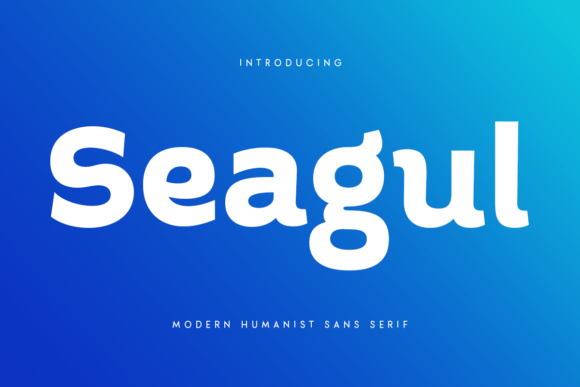 Seagul Typeface: A Modern Sans Serif for Bold Headlines