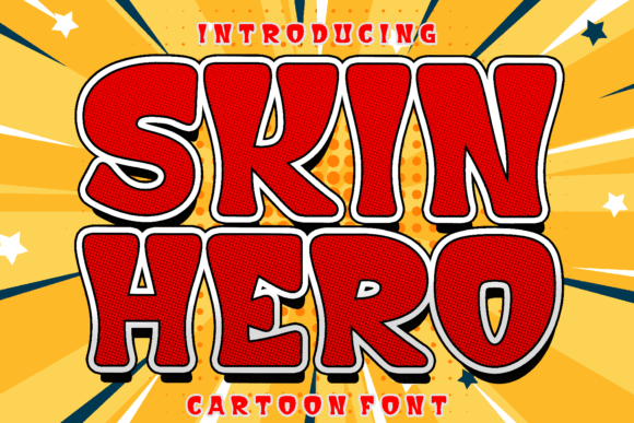 Skin Hero: The Ultimate Display Font for Bold Branding