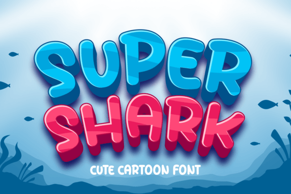 Super Shark: The Playful Display Font for Bold Branding