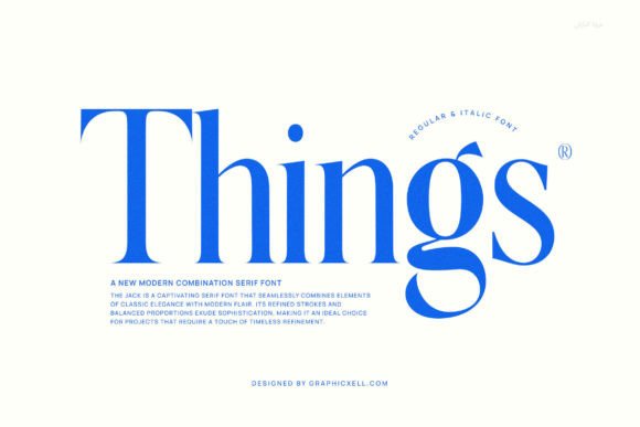 Things Typeface for Modern Branding